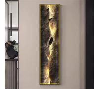 WSNCXFW 3D Wall Art Decor with Led Lights, USB Plug-In Power Supply Modern Art Wall Sculptures Painting,Chinese Wall Hanging Painting,for Home, Entrance Corridor, Study,A,40 * 160cm