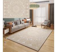 WSNCXFW Graphene Electric Heating Carpet, Portable Heated Floor Mat Area Rug with Thermostat And Timer,Infrared Radiant Floor Heater under Desk,for Home,Office,E,120 * 200cm