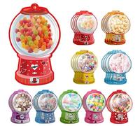 Wsndyjia 18Pcs Kids Valentines Candy Cards Gifts Set with Plastic Domes DIY Craft Treat Holder, Bulk Class Valentines Candy Exchange Gifts for Children Classroom School Party Supplies