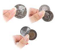 WSNMING Magic Flipper Coin Half Dollar Coin Magic Tricks Professional Magician Props Close up Magic Stage Illusions