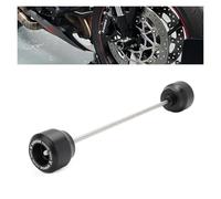 WSNWWKDD Fairing Kits For Street Triple 765 R S RS 2017-2024 Motorcycle Protector Rear Front Wheel Axle Fork Crash Slider Frame Slider Crash Pad Frame Guards(Front Wheel Slider)