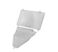 WSNWWKDD Radiators FOR KAWASAKI NINJA ZX4RR ZX25R ZX25RR ZX4R Motorcycles Accessories Water Tank Radiator Grille Guard Cover Protection Frames Fittings(NOLOGO-Silver-1SET)