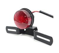 WSNZYT Motorcycle Rear LED Tail Light LED Motorcycle Tail Brake Stop Light Moto Rear Lights Taillight Universal 12V Lamps