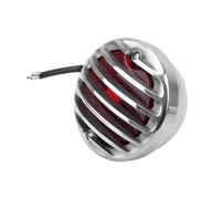 WSNZYT Motorcycle Rear LED Tail Light Motorcycle Round Tail Brake Light LED 12V Rear Stop Taillight Lamp For Universal for Bobber for Chopper