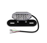 WSNZYT Motorcycle Rear LED Tail Light Motorcycle Turn Signals Light Integrated Tail Brake Stop License Lamp Lights Accessories