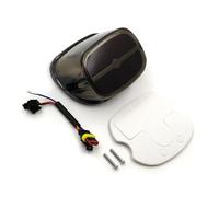 WSNZYT Motorcycle Rear LED Tail Light Tail Brake Light for 2000-later FLST FLSTF FLSTSB FLSTC Lens for Touring Models Motorcycle Parts