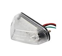 WSNZYT Motorcycle Rear LED Tail Light Universal 12V Motorcycle LED Tail Rear Light Lamp Taillight Motor Brake Stop Lights Plate Equipments Parts