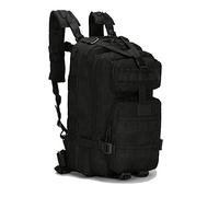 Wsobue Military Tactical Backpack for Men Women, 30L Army 3 Day Assault Pack Molle Backpacks Camping Hunting Survival Backpack (30L Black)