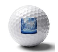WSOIHFEC Snow Ice World Soft Golf Balls,Practice Golf Balls Dimple Design,Golf Practice Balls Home/Indoor/Backyard Training