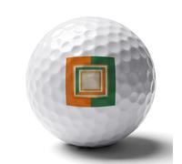 WSOIHFEC Square Frame Pattern Soft Golf Balls,Practice Golf Balls Dimple Design,Golf Practice Balls Home/Indoor/Backyard Training
