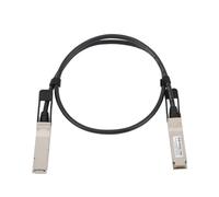 WSOLDMA 100G QSFP28 DAC Copper Fibre Cable 1M/2M/3M, 30AWG PVC Jacket, High Speed 100Gbps Ethernet Cable for Cisco Mikrotik Switch, Data Centre Server Room (2m(6.56ft))
