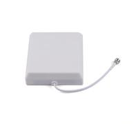 WSOLDMA 800-3700MHz Panel Antenna for 2G 3G 4G 5G with Voltage Standing Wave Ratio≤1.5 | 6/7dBi Indoor Antenna N Female (5m Wire)