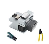 WSOLDMA Fiber Cleaver Cable Cutting Knife Tools Cutter Cleavers Angle≤5° for 0.25/0.9mm Cold Splicing/Hot-melt Fiber Optic Cutting Tool
