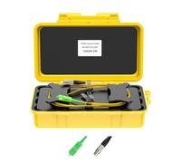 WSOLDMA Fiber Optic Test Tool OTDR Launch Cable Box Dad Zone Eliminator SM 1310nm/1550nm 150M-2KM Extension Cord OTDR (SC/APC-FC/UPC, 300m)