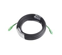 WSOLDMA Fiber Optic Wire APC SC to APC SC Optical Single-mode 1-core Outdoor Extension Cable Simplex Patch Cord 20M/30M/40M/50M/60M (60M)
