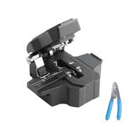 WSOLDMA Optical Fiber Cleaver High Precision for 0.25mm/0.9mm/3.0mm Coating Diameter Fiber Cold Splicing/Hot Melting Angle <0.5 Degree,48,000 Times