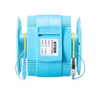 WSOLDMA OTDR Cable Box Single Mode1310nm/1578nm Otdr Launch Cable Box Blind Spots for APC/UPC,SC/LC/FC,Blue OTDR Testing