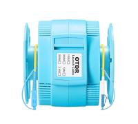 WSOLDMA OTDR Cable Box Single Mode1310nm/1586nm Otdr Launch Cable Box Blind Spots for APC/UPC,SC/LC/FC,Blue OTDR Testing