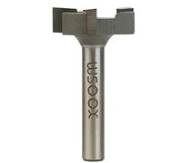 WSOOX CNC Spoilboard Surfacing Router Bit, 6mm Shank Slab Flattening Planing Bits 1'' Cutting Diameter Carbide Planer Bit Woodworking Router Tool
