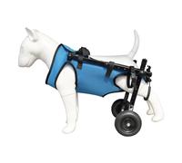 WSPWFQ Dog Wheelchair for Back Legs - Adjustable Mobility Support for Disabled Dogs - Lightweight & Comfortable Dog Cart for Hind Leg Disabilities, Easy Assembly(M)