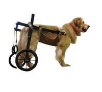 WSPWFQ Dog Wheelchair for Large Breeds - XL/XXL Sizes, One - Click Wear, Breathable Mesh, All - Terrain Dual - Bearing Wheels(XXL)