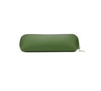 WSQHAO 1pcs Pencil Case Leather Small Office for Teen Student(Green)