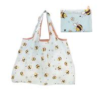 WSQHAO 5Pcs Foldable Large Shopping Bag Washable Reusable Easy To Carry Capacity Handbags for Shopping(Color 19)