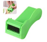 WSRRDRECVHi Bean Frencher,Shredder Stainless Steel Bean Cutter,French Cut Green Beans String Bean Slicer,Multipurpose Kitchen Bean Slicer Fruit Cutter,Beans Cutting Tool Shredding Cutter