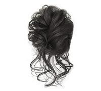 WSRRDRECVHi Hair Claw Synthetic Messy Bun Scrunchy Elastic Donut Band Hair I0P2 Ch Hairpieces For WomenUpdo