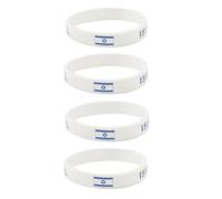 WSRRDRECVHi Israel Flag Bracelet, I Stand with Israel Bracelet, Support Israel Silicone with Israeli Flag, Bracelets Gifts for Wristband