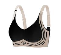 WSRRDRECVHi Super Gather Bra,Seamless Push-Up Bra,Posture Correction Bra,Lifting Anti-Sagging Wireless Push-up Bra,Comfortable Gather Bra,Wireless Everyday Bras for Women