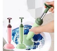WSRRDRECVHi Toilet Plunger,Toilet Pipe Plunger High Pressure Toilet Unblock Tool,Powerful Clog Remover Rubber Sucker Air Pump,Toilet Unblocker for Toilet,Floor Drain