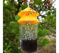 WSRRDRECVHi Wasp Traps Outdoor Hanging,Wasp Trap Bottle,Wasp Catcher for Garden,Yellow Jacket Traps,Fruit Fly Trap Horn Trap,Reusable Insect Trap for Hallways,Yards,Gardens Supplies