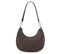 WSRYDJDL Crescent Shoulder Bags for Women Cute Hobo Tote Handbag Under the Arm Purses Mini Clutch Purse with Zipper Closure, G-coffee