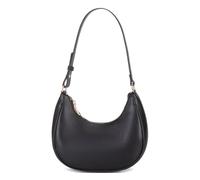 WSRYDJDL Crescent Shoulder Bags for Women Cute Hobo Tote Handbag Under the Arm Purses Mini Clutch Purse with Zipper Closure, Black