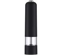 WSSDMFF Electric Pepper Grinder or Salt Mill Battery Powered Automatic Pepper Mill Adjustable Coarseness Spice Grinder