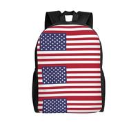 WSSYYBF American flag Backpack. Stylish, lightweight, water-repellent, made of durable Oxford cloth.