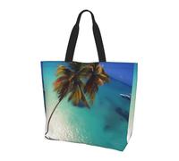 WSSYYBF Beach Coconut Sunshine Shoulder bag.Womenâ€™s Fashion Shoulder Bag, Simple Lightweight Tote
