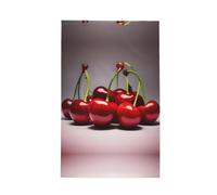 WSSYYBF Chilean cherries Towel. Textured Kitchen Towel, Microfiber Tea Towel, Hanging Loop