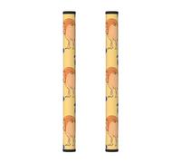 WSSYYBF Crooked Owl Refrigerator Door Handle Covers 2PCS - Kitchen Handle Covers