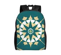 WSSYYBF Exotic style floral Backpack. Stylish, lightweight, water-repellent, made of durable Oxford cloth.