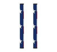WSSYYBF Flag of Texas Refrigerator Door Handle Covers 2PCS - Kitchen Handle Covers