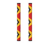 WSSYYBF Flag of Timor-Leste Refrigerator Door Handle Covers 2PCS - Kitchen Handle Covers