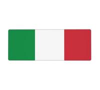 WSSYYBF Italian flag Mouse pad,11.8 x 31.5 inches, with a printed design, suitable for office use, gaming, and Office.