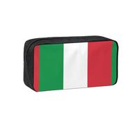 WSSYYBF Italian Flag Simple and Spacious Pen case, 600D Oxford Cloth Portable Storage Bag, Suitable for Office and Travel.