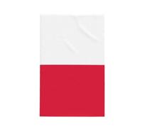WSSYYBF Polish flag Kitchen Towel. Full-coverage printed, microfiber with high absorbency, multi-functional dishcloth.