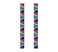 WSSYYBF South Africa Flag Refrigerator Door Handle Covers 2PCS - Kitchen Handle Covers