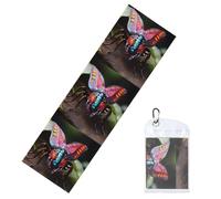 WSSYYBF Strange Insects Cold Exercise Towel,12x40in, Microfiber Mesh Sweat Towel with Bag