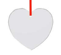 WSSYYBFGorgon Heart Charms Glass Heart Pendants Love Hearts Crystal Dangle with Bail Hanger