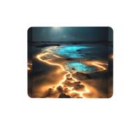 WSSYYBFView under the moon Prints Washing machine dust cover | Washing Machine Top Mat